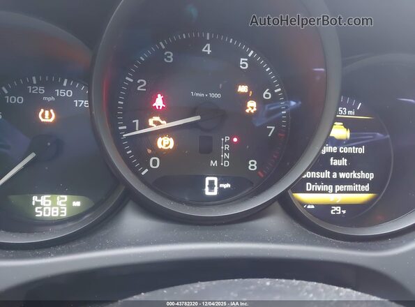 WP1AA2A58PLB07022 2023 PORSCHE MACAN Gray Հետևի նստատեղերի տեսք