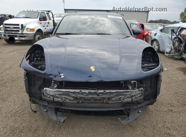 WP1AA2A59LLB02485 2020 PORSCHE MACAN Blue Դիմացի տեսք