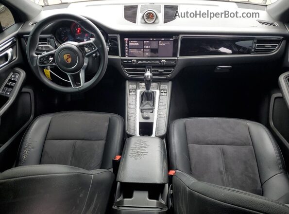 WP1AA2A59LLB02485 2020 PORSCHE MACAN Blue Առջևի վահանակի տեսք