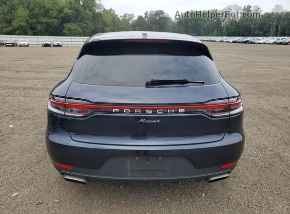 WP1AA2A59LLB02485 2020 PORSCHE MACAN Blue Հետևի տեսք