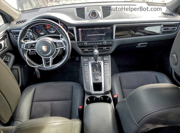 WP1AA2A5XMLB09771 2021 PORSCHE MACAN Black Вид панелі приладів