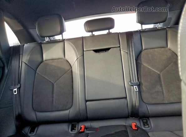 WP1AA2A5XMLB09771 2021 PORSCHE MACAN Black Вид задніх сидінь