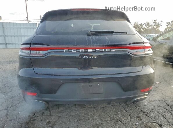 WP1AA2A5XMLB09771 2021 PORSCHE MACAN Black Вид ззаду