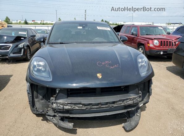 WP1AA2A5XMLB14159 2021 PORSCHE MACAN Black Widok z przodu