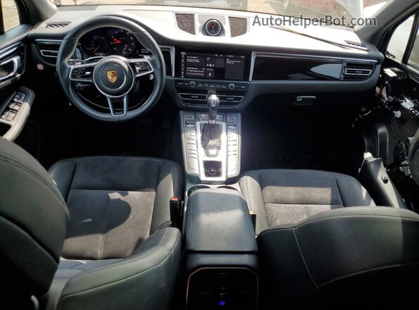 WP1AA2A5XMLB14159 2021 PORSCHE MACAN Black Widok deski rozdzielczej