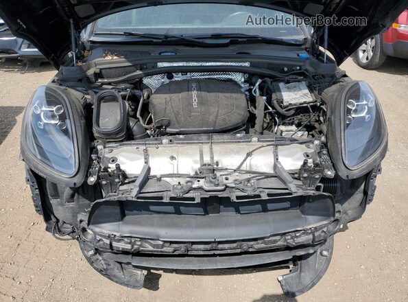 WP1AA2A5XMLB14159 2021 PORSCHE MACAN Black Widok wnętrza z tyłu