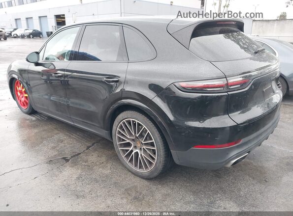 WP1AA2AY0PDA08795 2023 PORSCHE CAYENNE Black უკანა მარცხენა
