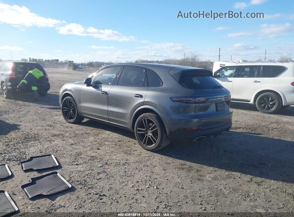 WP1AA2AY2MDA08230 2021 PORSCHE CAYENNE Gray Հետևի ձախ