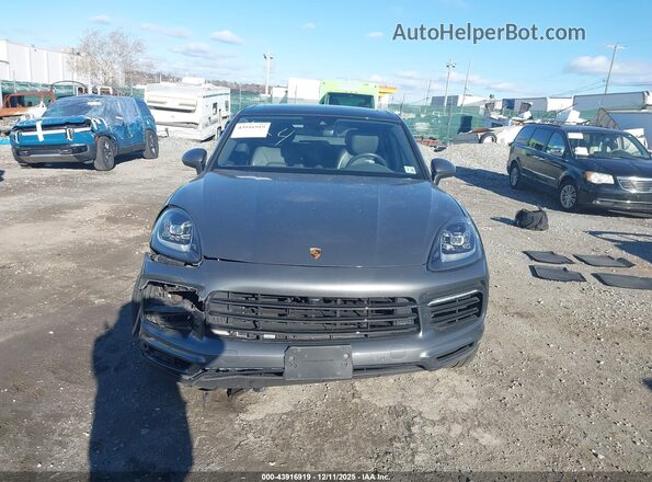 WP1AA2AY2MDA08230 2021 PORSCHE CAYENNE Gray Սարքավորումների վահանակի տեսք