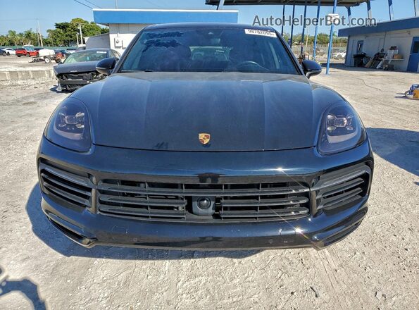 WP1AA2AY2NDA04020 2022 PORSCHE CAYENNE Black Front view