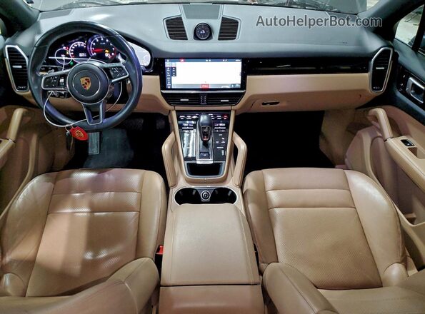 WP1AA2AY3KDA14549 2019 PORSCHE CAYENNE Серый Вид панели приборов