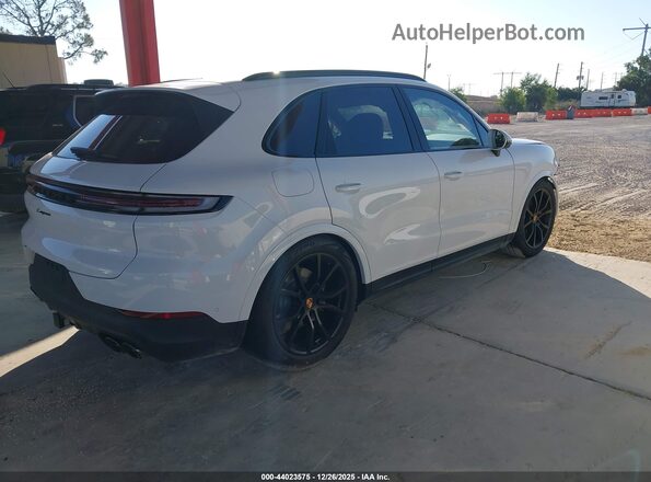 WP1AA2AY3SDA01235 2025 PORSCHE CAYENNE Белый Задняя правая четверть