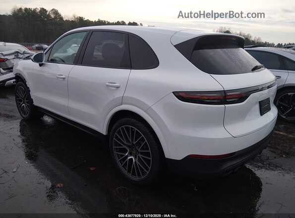 WP1AA2AY5MDA10361 2021 PORSCHE CAYENNE White Trasero izquierdo