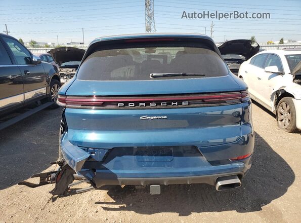 WP1AA2AY5RDA11193 2024 PORSCHE CAYENNE Blue უკანა ხედი