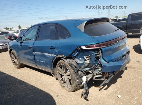 WP1AA2AY5RDA11193 2024 PORSCHE CAYENNE Blue უკანა მარცხენა