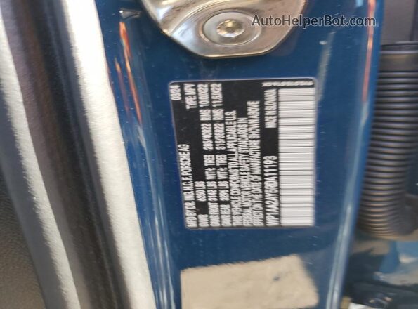 WP1AA2AY5RDA11193 2024 PORSCHE CAYENNE Blue ძრავის განყოფილების ხედი
