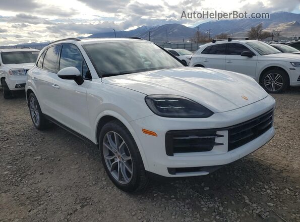 WP1AA2AY5SDA03505 2025 PORSCHE CAYENNE Белый Передняя правая четверть
