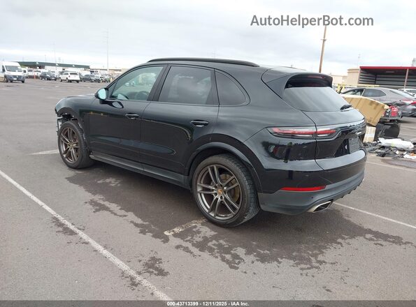 WP1AA2AY6LDA00663 2020 PORSCHE CAYENNE Black უკანა მარცხენა