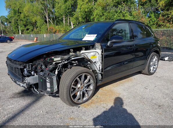 WP1AA2AY6LDA02476 2020 PORSCHE CAYENNE Black Vista tres cuartos delantera izquierda