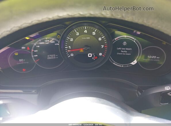 WP1AA2AY6LDA02476 2020 PORSCHE CAYENNE Black Vista de los asientos traseros