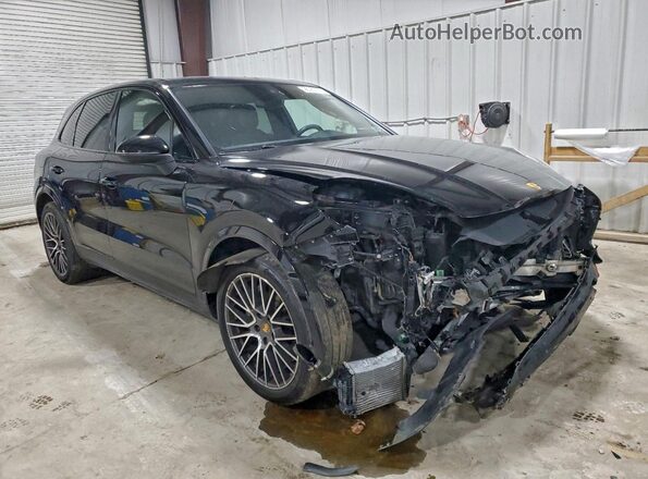 WP1AA2AYXMDA06256 2021 PORSCHE CAYENNE Черный Передняя правая четверть
