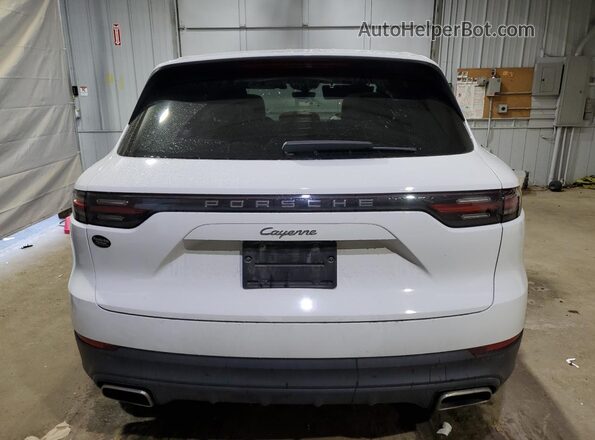 WP1AA2AYXMDA07858 2021 PORSCHE CAYENNE White Widok z tyłu