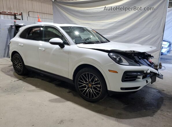 WP1AA2AYXMDA07858 2021 PORSCHE CAYENNE White Przód prawy