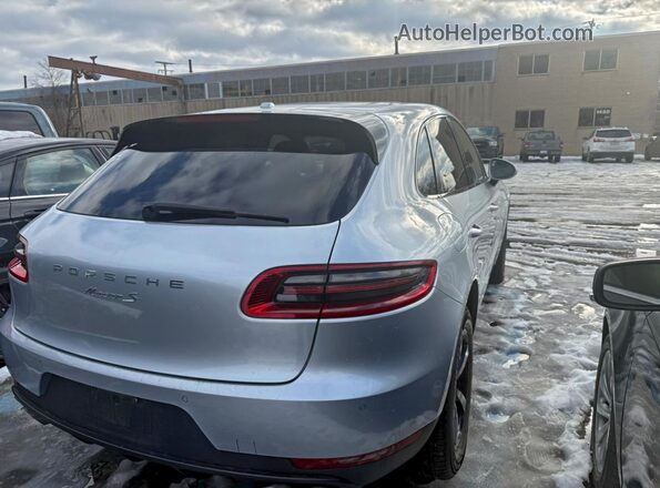 WP1AB2A50GLB54364 2016 PORSCHE MACAN Silver Vista frontal