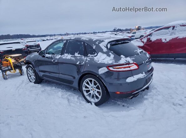WP1AB2A51GLB40747 2016 PORSCHE MACAN Серый Задняя левая четверть