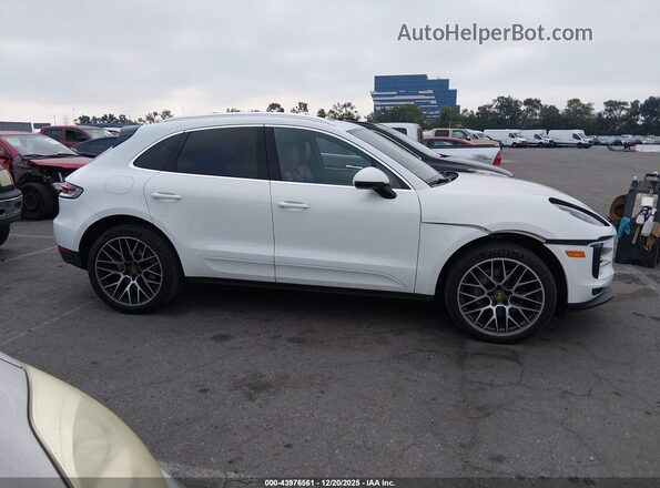 WP1AB2A51KLB30664 2019 PORSCHE MACAN White Vista interior trasera