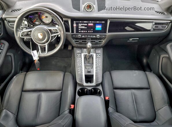 WP1AB2A53MLB32161 2021 PORSCHE MACAN Красный Вид панели приборов