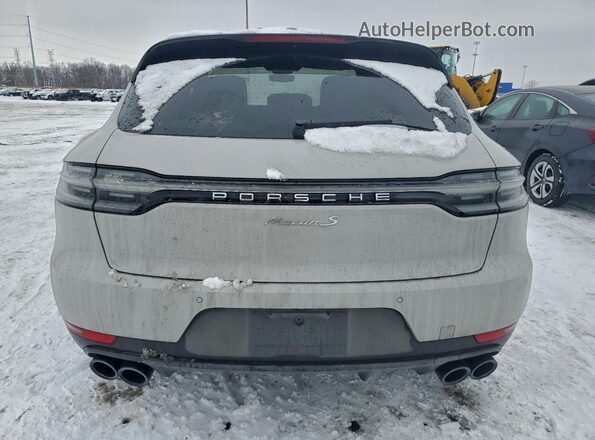WP1AB2A5XMLB33095 2021 PORSCHE MACAN Gray უკანა ხედი