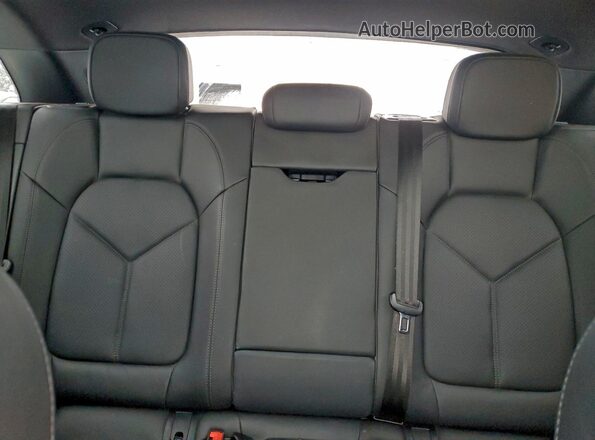 WP1AB2A5XMLB33095 2021 PORSCHE MACAN Gray უკანა სავარძლების ხედი