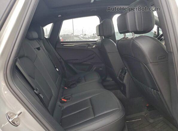 WP1AB2A5XMLB33095 2021 PORSCHE MACAN Gray უკანა სალონის ხედი