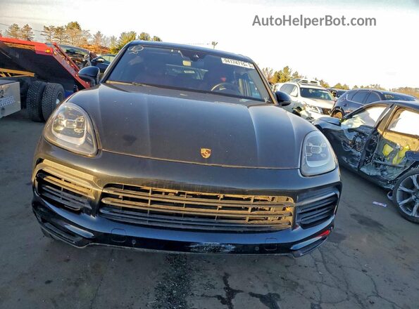 WP1AB2AY3MDA27205 2021 PORSCHE CAYENNE Черный Вид спереди