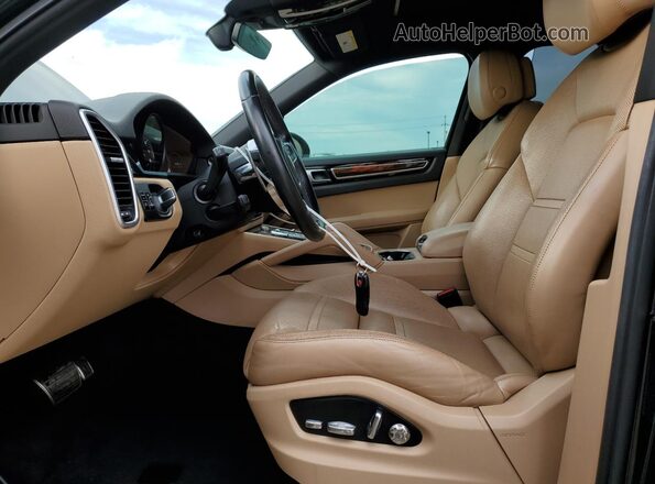 WP1AB2AY5KDA61935 2019 PORSCHE CAYENNE Blue Vista interior delantera