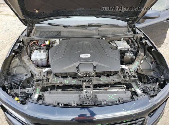 WP1AB2AY5KDA61935 2019 PORSCHE CAYENNE Blue Vista del compartimento del motor