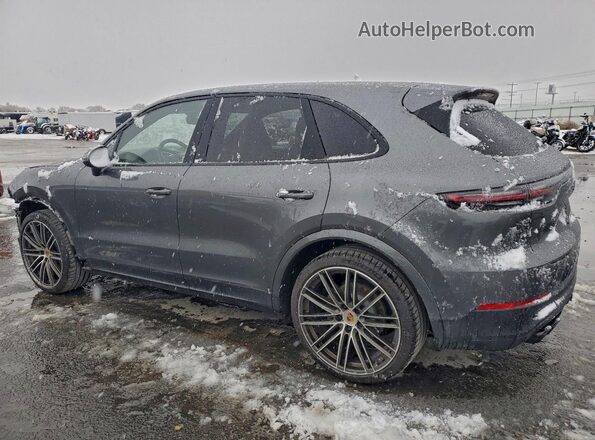 WP1AB2AY6KDA65590 2019 PORSCHE CAYENNE Gray Задня ліва чверть