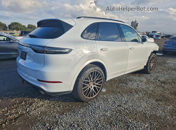 WP1AB2AY6MDA27456 2021 PORSCHE CAYENNE White Trasero derecho
