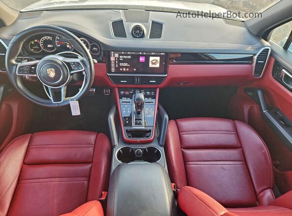 WP1AB2AY6MDA27456 2021 PORSCHE CAYENNE White Vista del salpicadero