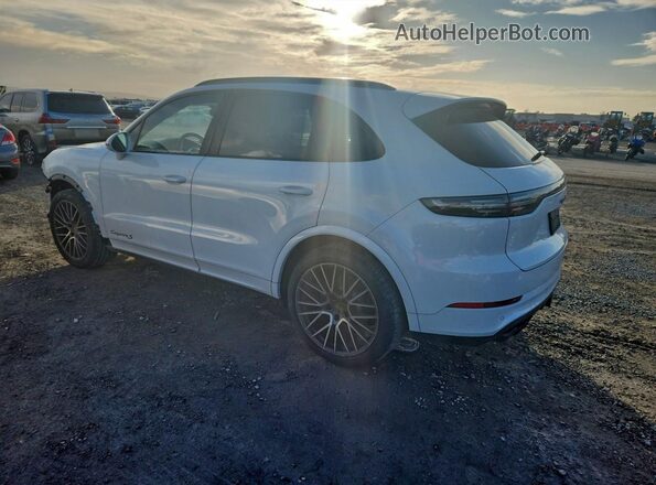 WP1AB2AY6MDA27456 2021 PORSCHE CAYENNE White Trasero izquierdo
