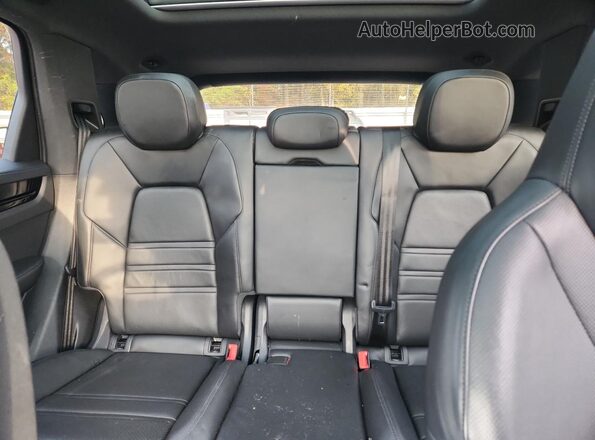 WP1AB2AYXLDA28883 2020 PORSCHE CAYENNE White უკანა სავარძლების ხედი