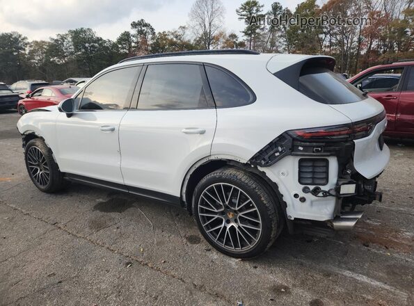 WP1AB2AYXLDA28883 2020 PORSCHE CAYENNE White უკანა მარცხენა
