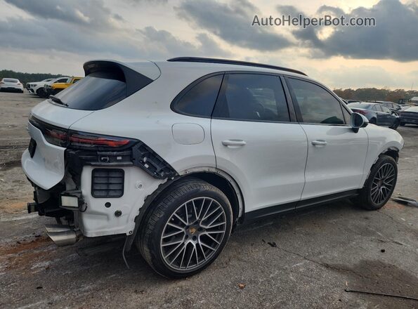 WP1AB2AYXLDA28883 2020 PORSCHE CAYENNE White უკანა მარჯვენა