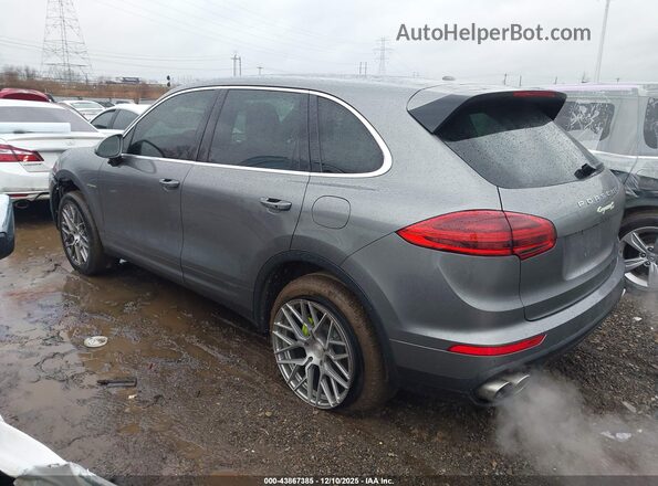 WP1AE2A25GLA60784 2016 PORSCHE CAYENNE Gray უკანა მარცხენა