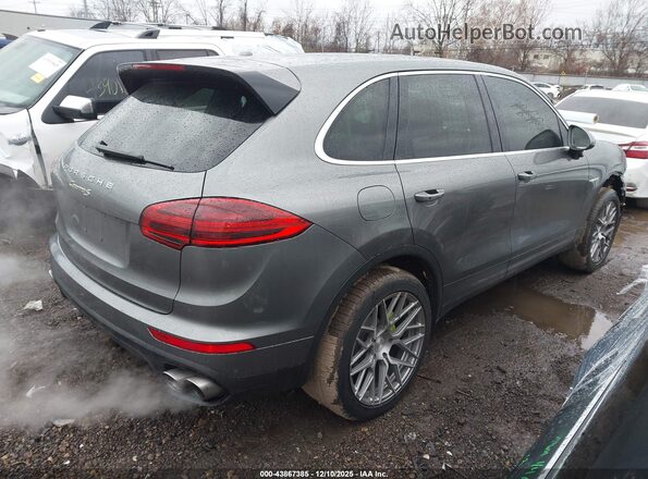 WP1AE2A25GLA60784 2016 PORSCHE CAYENNE Gray უკანა მარჯვენა