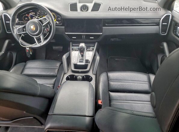 WP1AE2AY0LDA22940 2020 PORSCHE CAYENNE Gray წინა პანელის ხედი