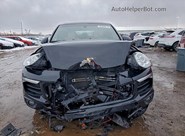 WP1AF2A26GLA40525 2016 PORSCHE CAYENNE Black წინა ხედი