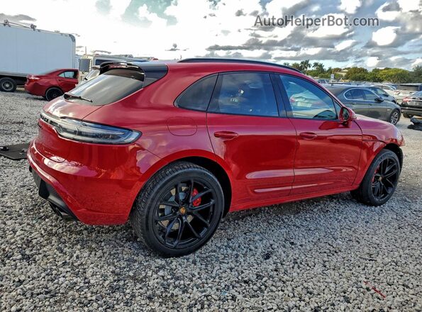 WP1AF2A50PLB57835 2023 PORSCHE MACAN Red უკანა მარჯვენა