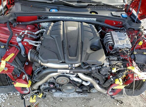 WP1AF2A50PLB57835 2023 PORSCHE MACAN Red უკანა სალონის ხედი